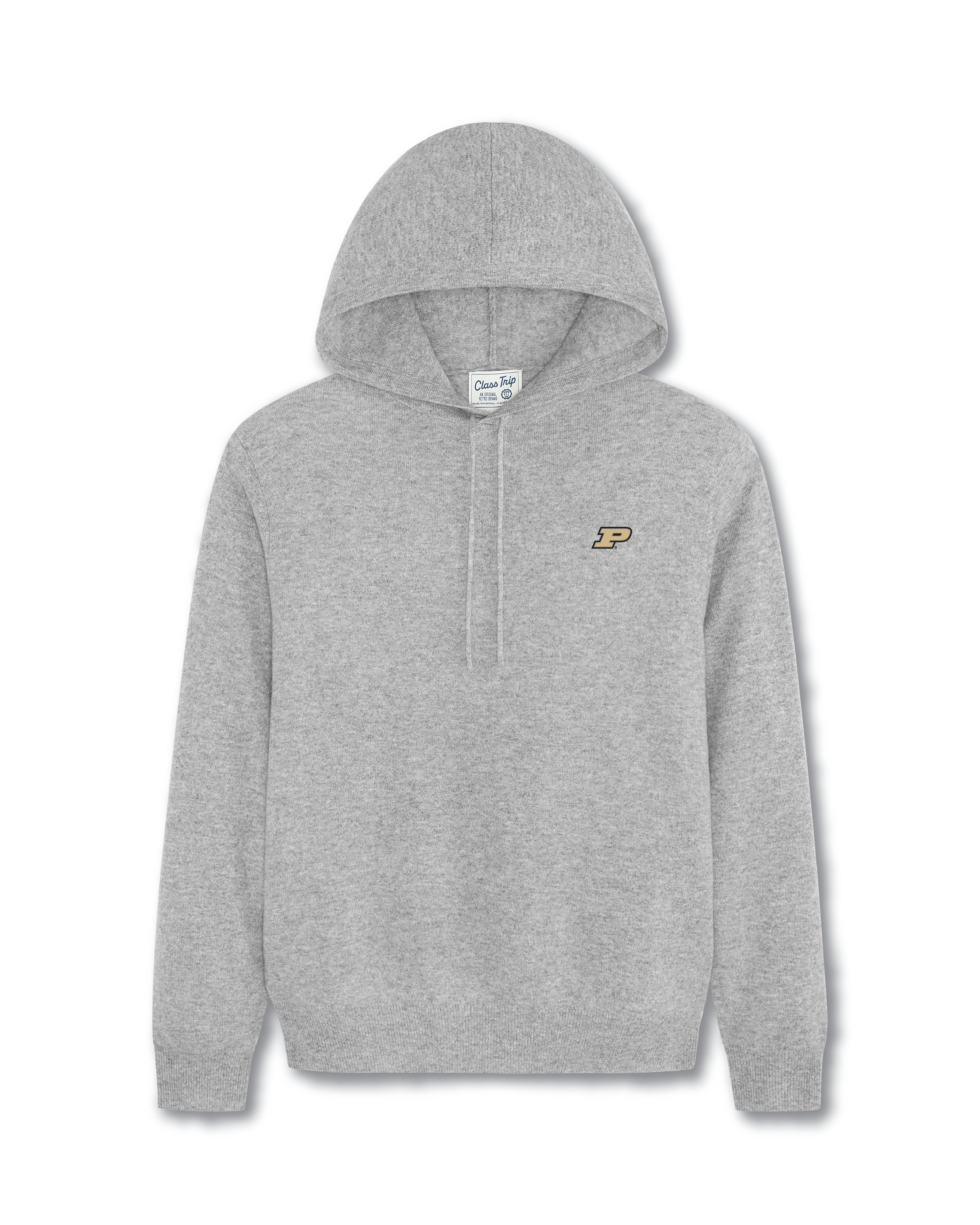 Purdue Men’s Cashmere Pullover Hoodie