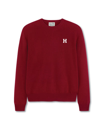 Harvard Men’s Cashmere Crewneck Sweater