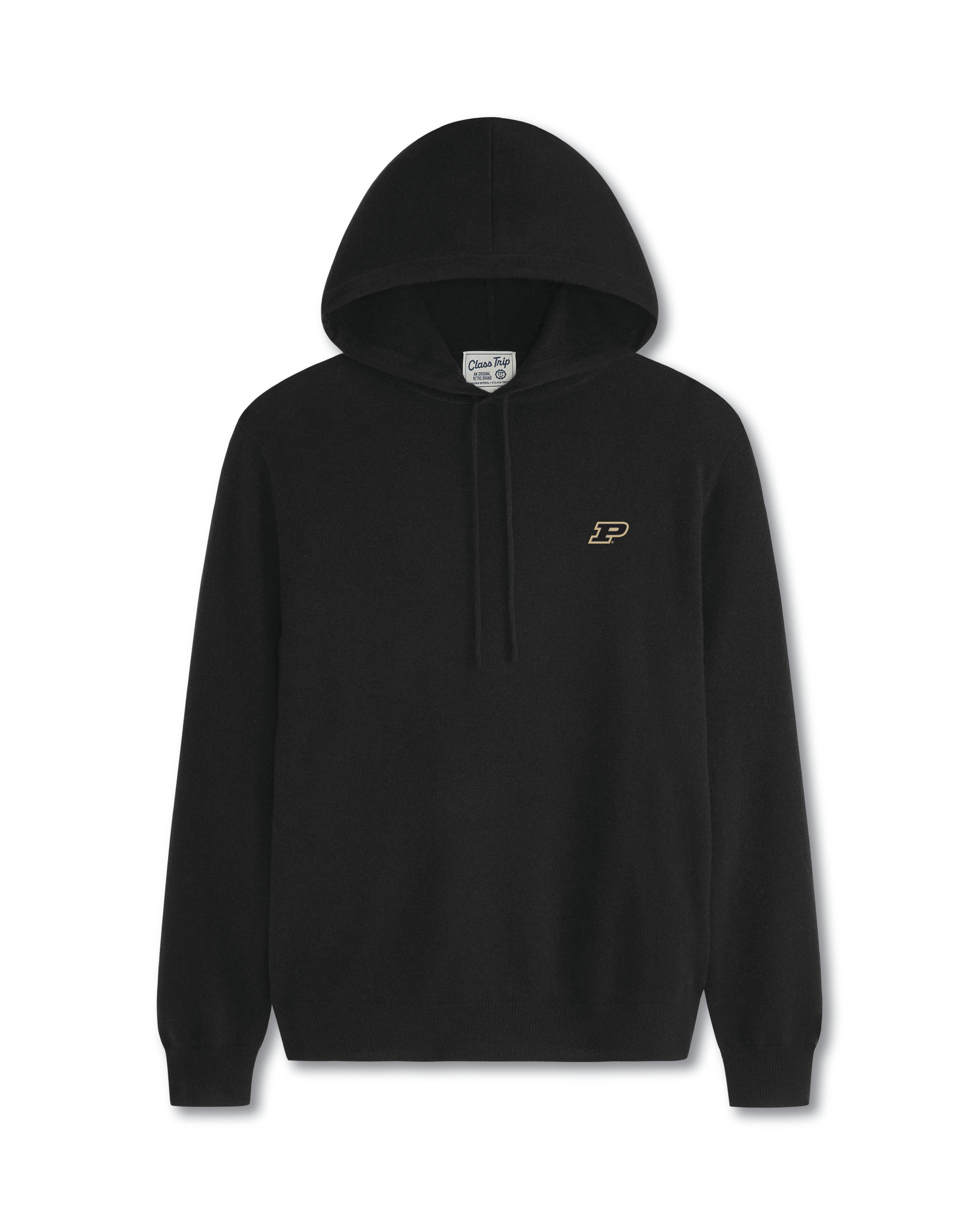 Purdue Men’s Cashmere Pullover Hoodie