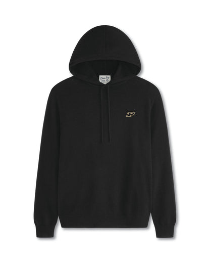 Purdue Men’s Cashmere Pullover Hoodie