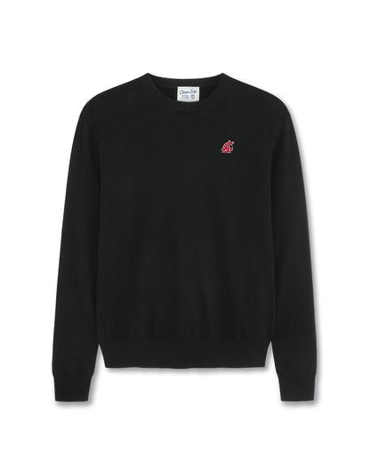 Washington State Men’s Cashmere Crewneck Sweater