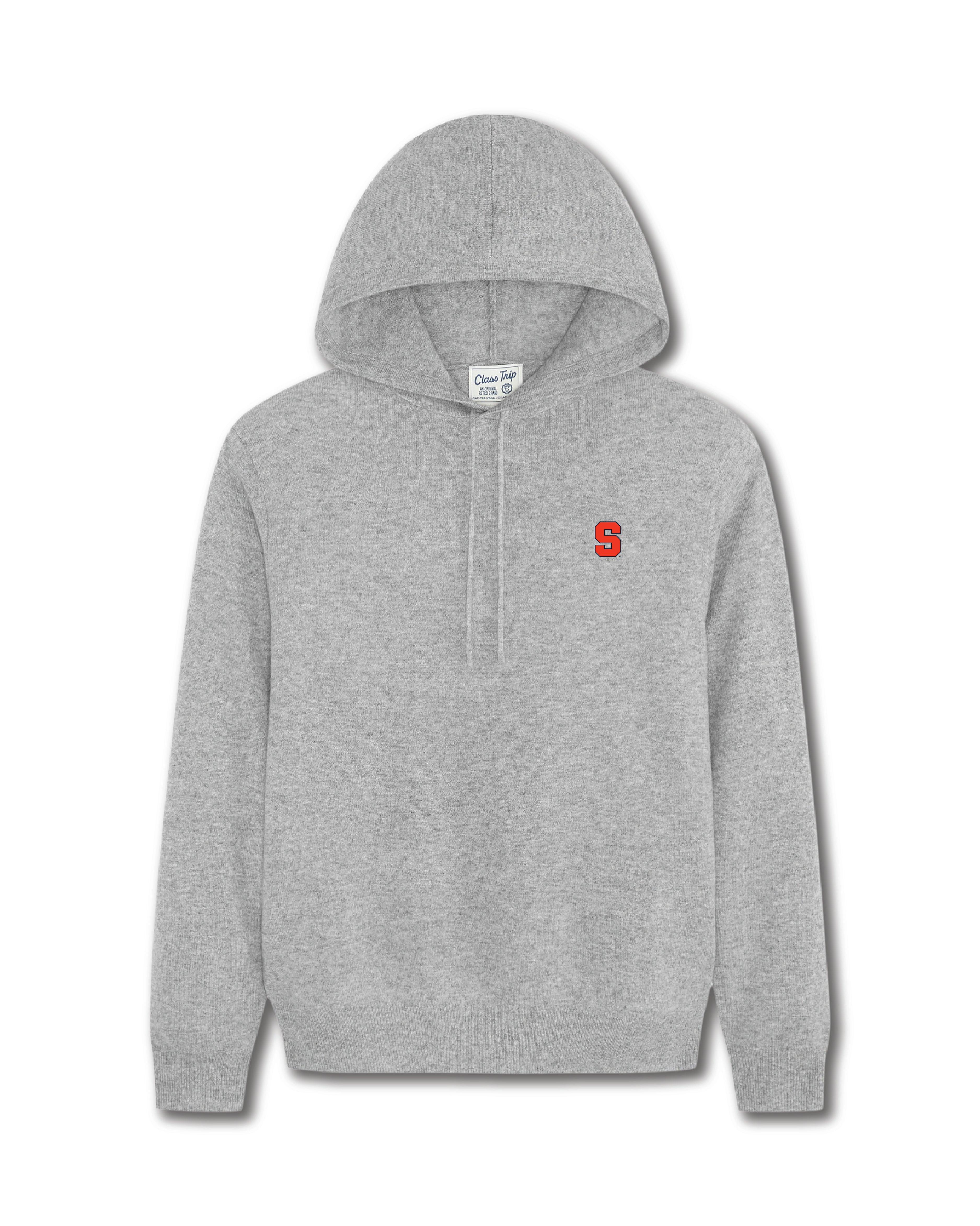 Syracuse Men’s Cashmere Pullover Hoodie