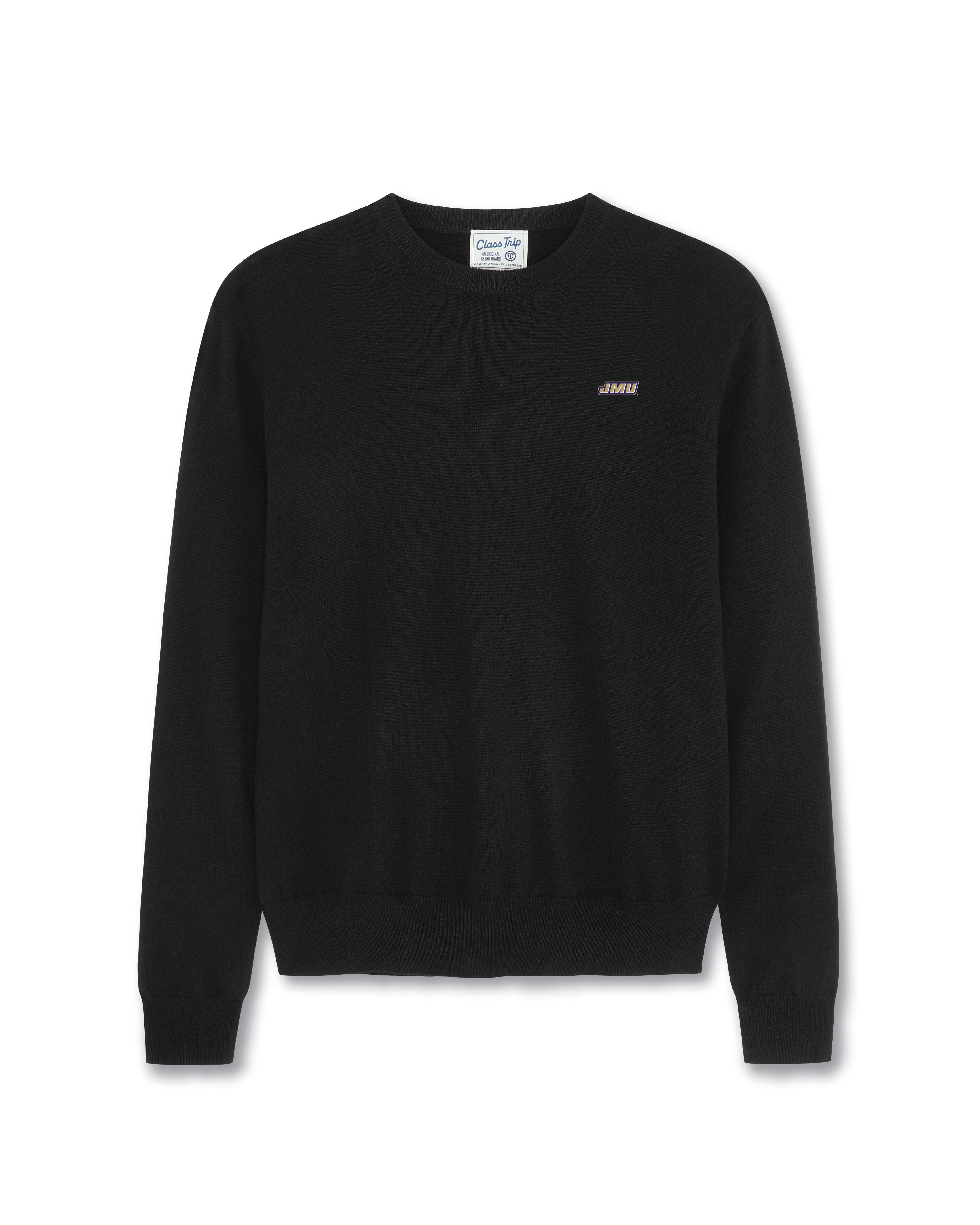 James Madison University Men’s Cashmere Crewneck Sweater