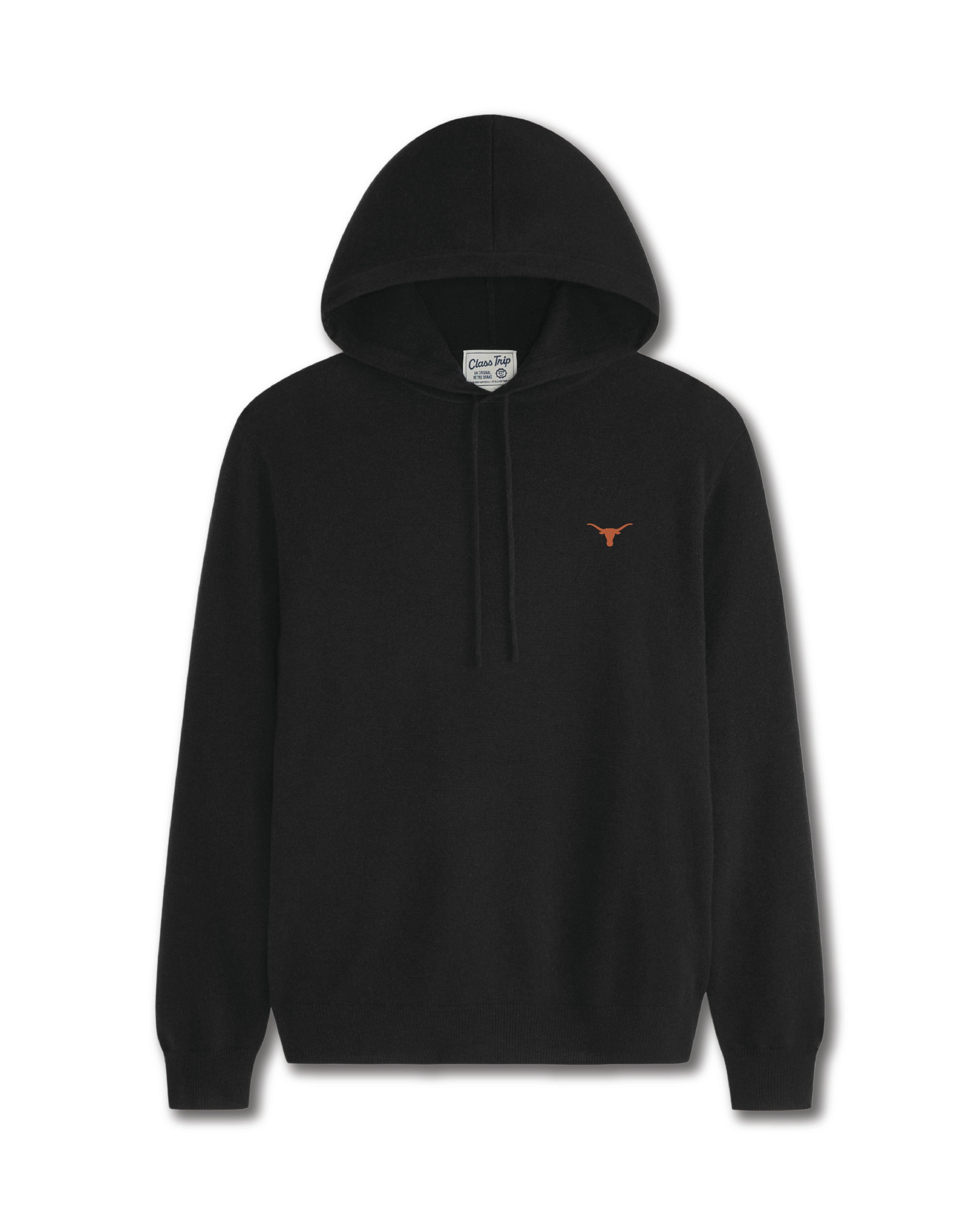 Texas Men’s Cashmere Pullover Hoodie