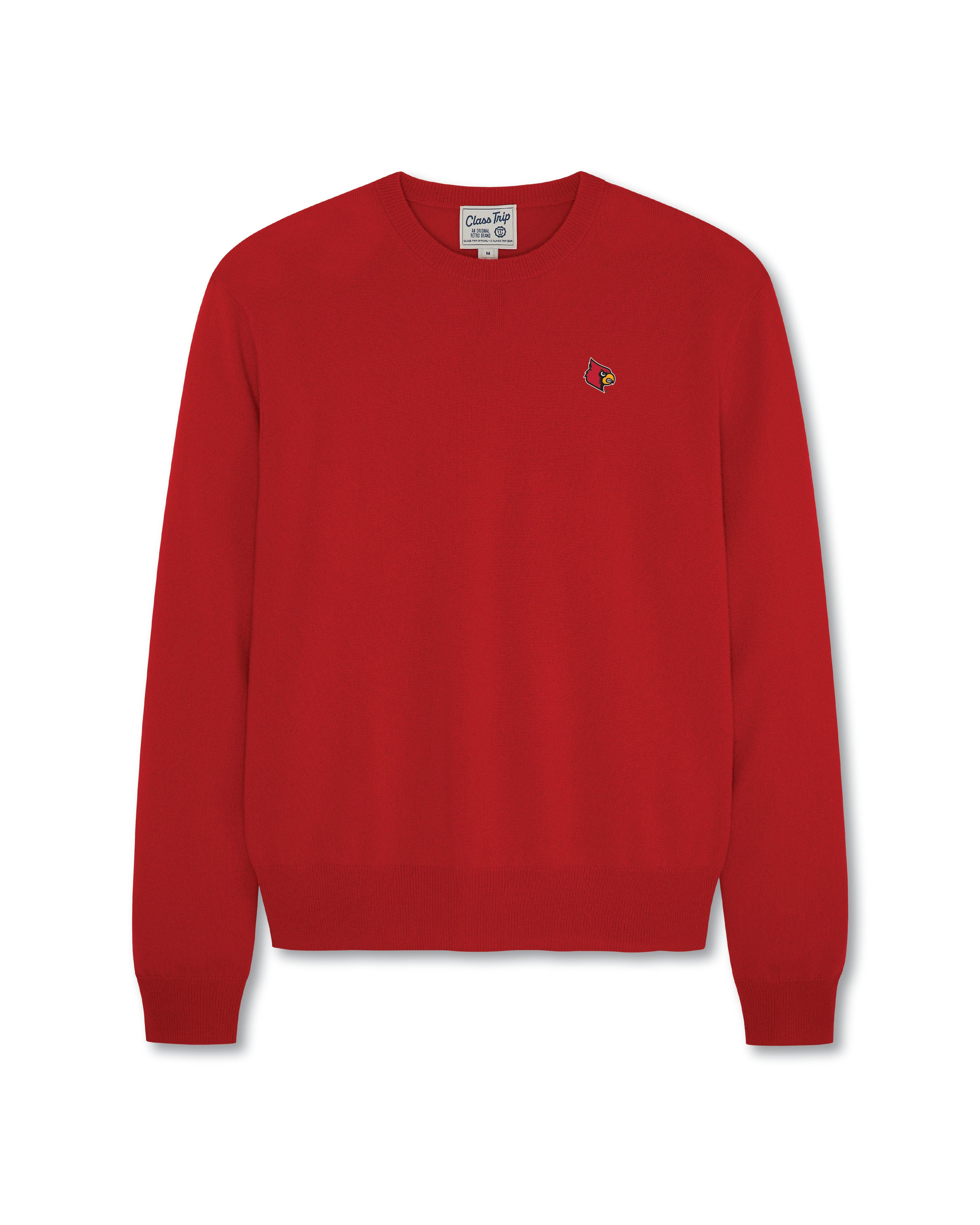 Louisville Men’s Cashmere Crewneck Sweater