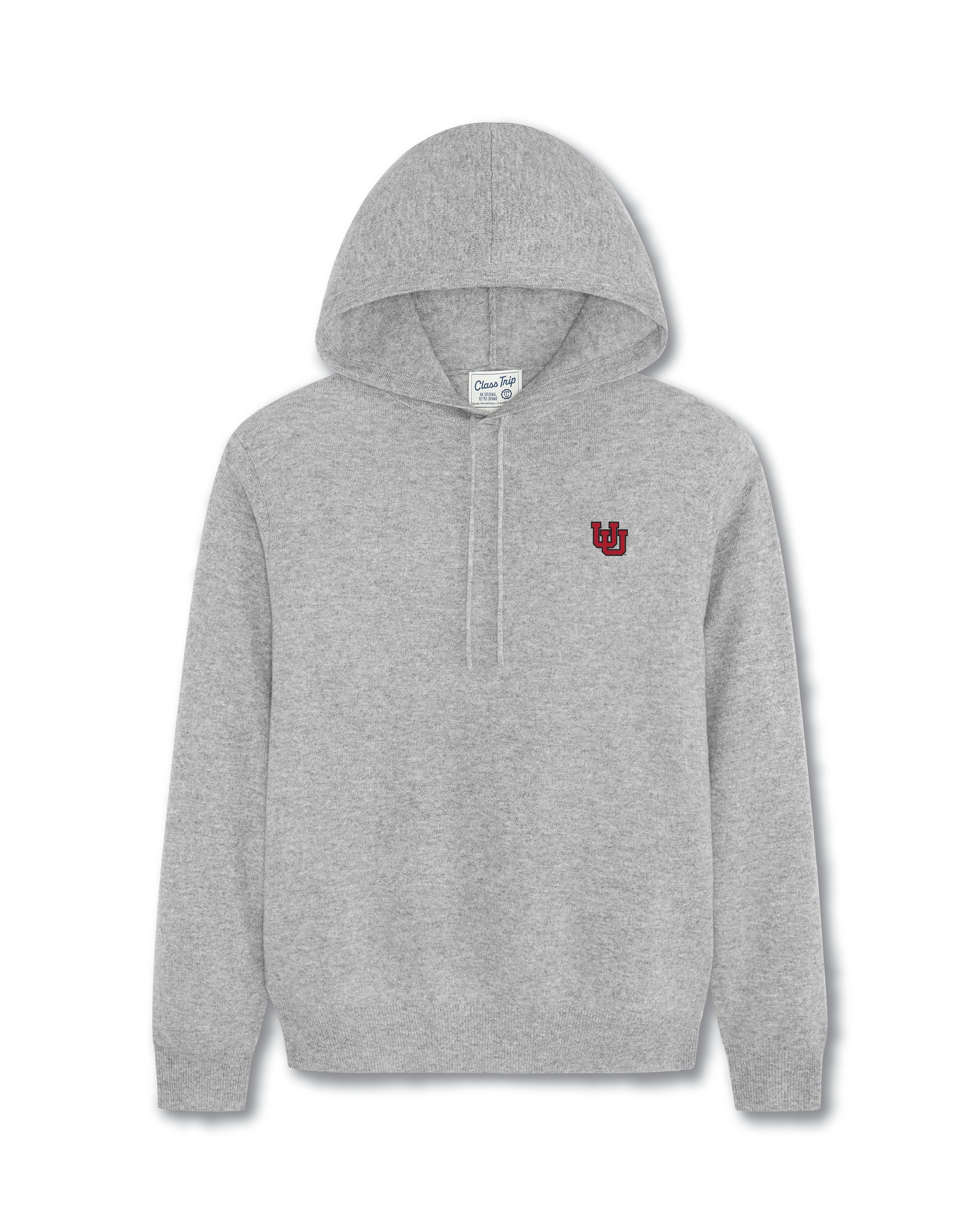 Utah Men’s Cashmere Pullover Hoodie