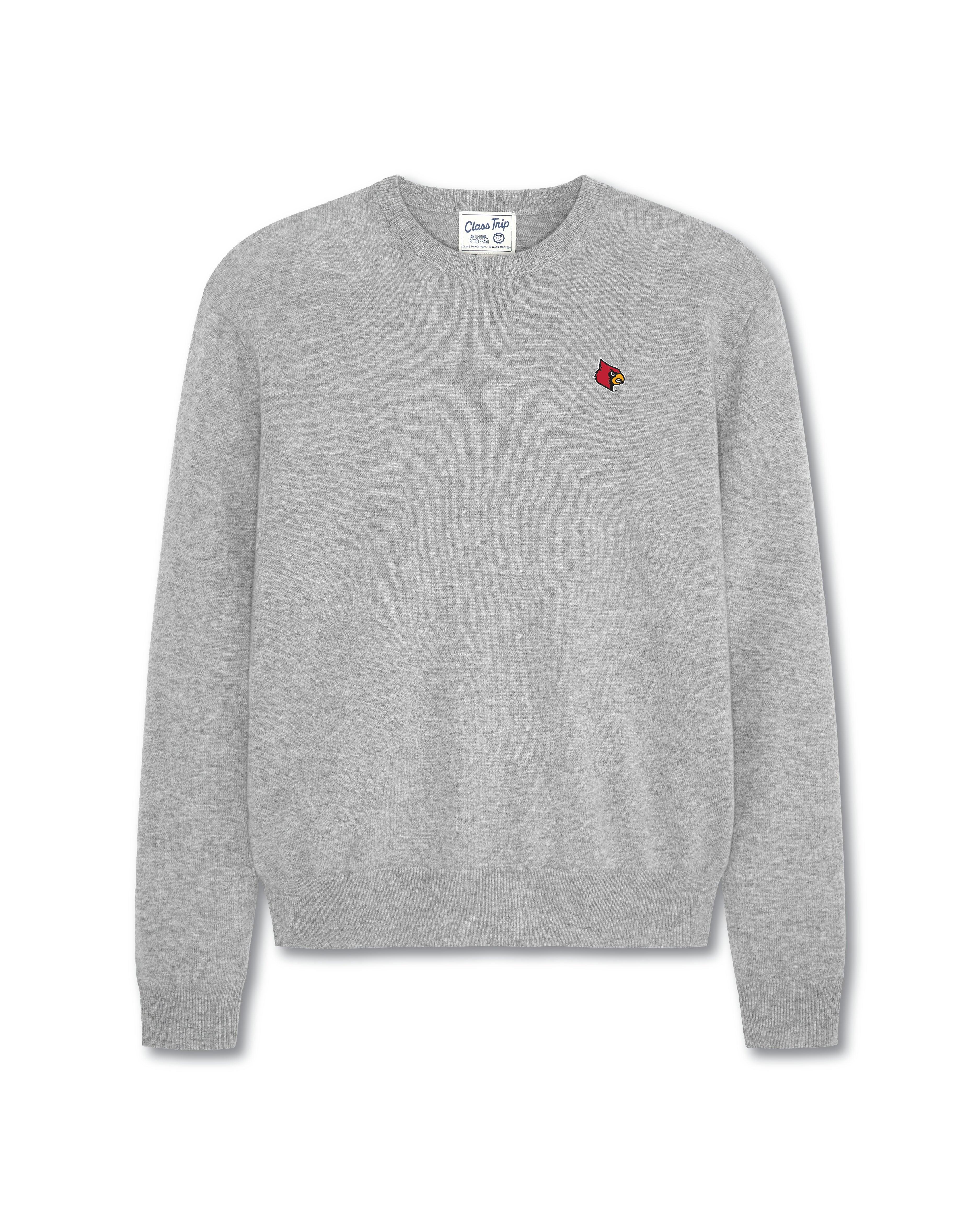 Louisville Men’s Cashmere Crewneck Sweater