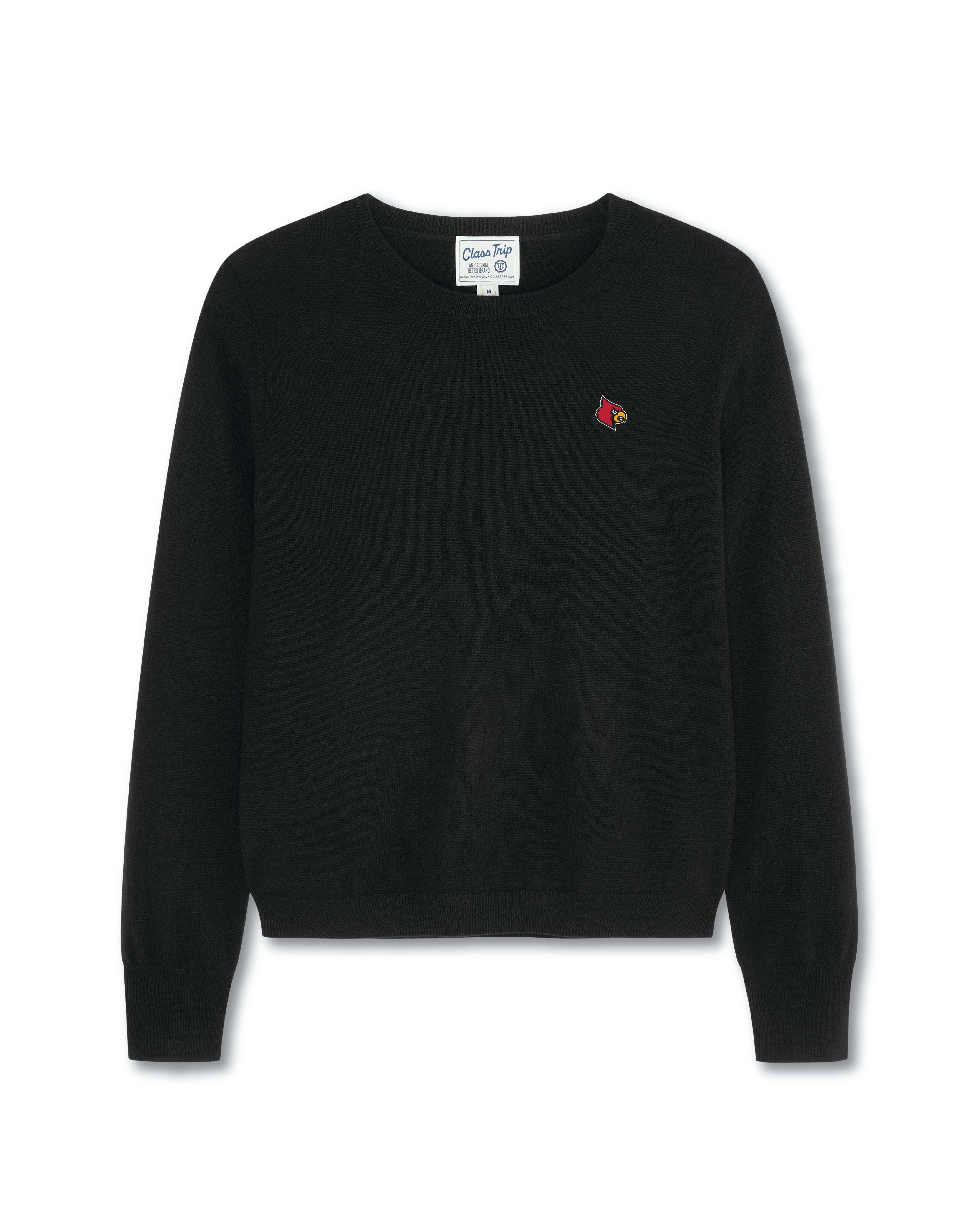 Louisville Women’s Cashmere Crewneck Sweater