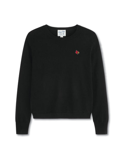 Louisville Women’s Cashmere Crewneck Sweater