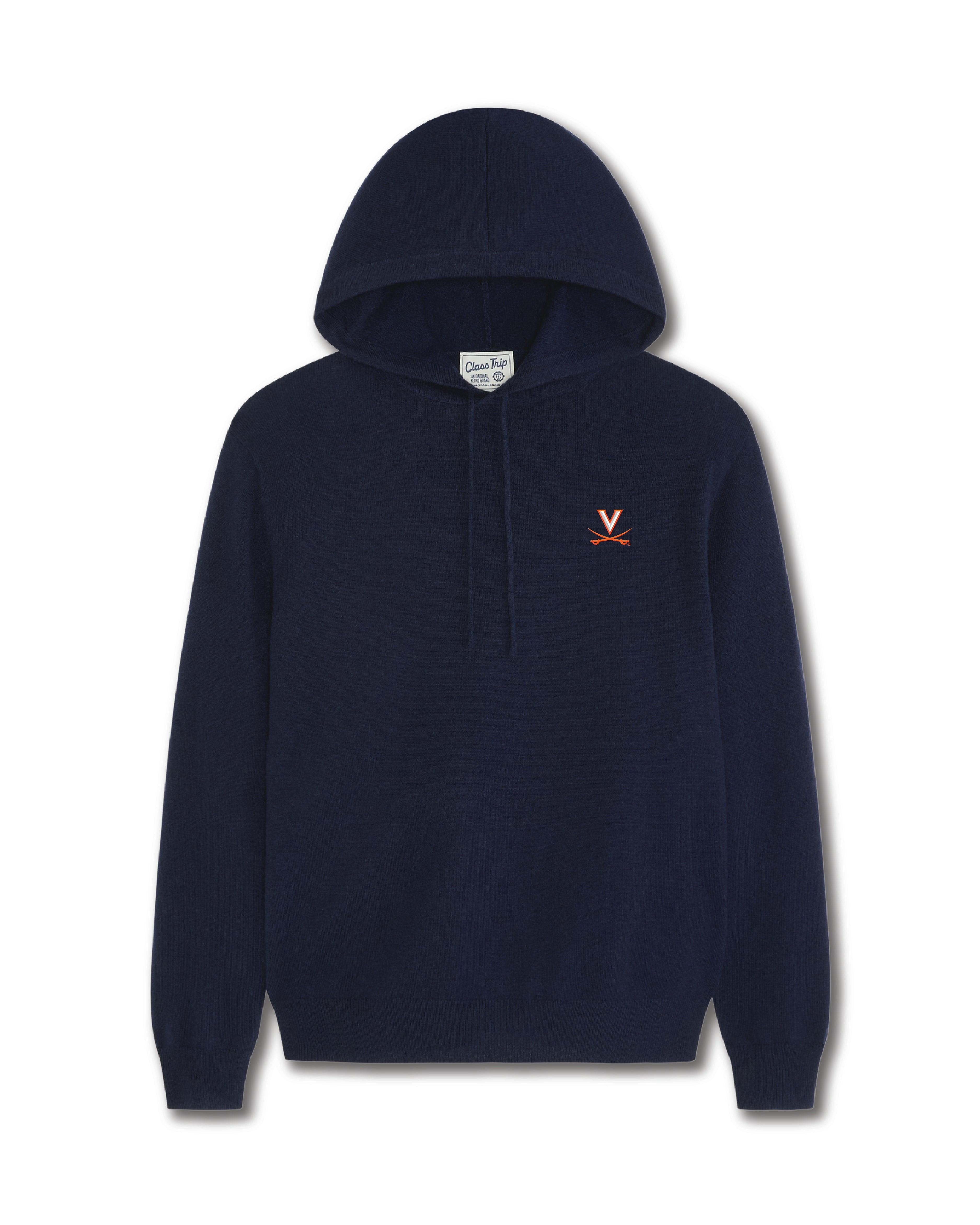 Virginia Men’s Cashmere Pullover Hoodie