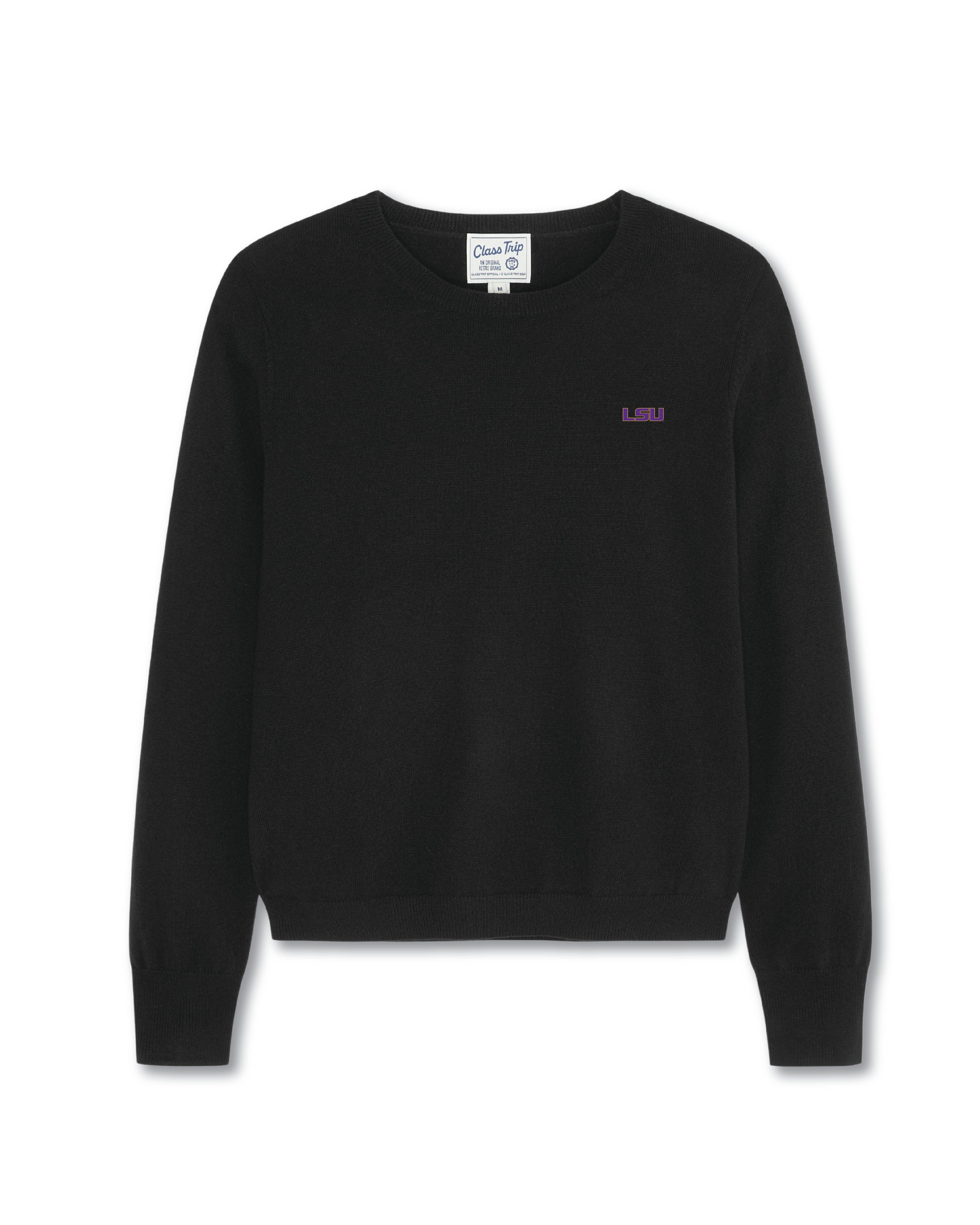 LSU Women’s Cashmere Crewneck Sweater