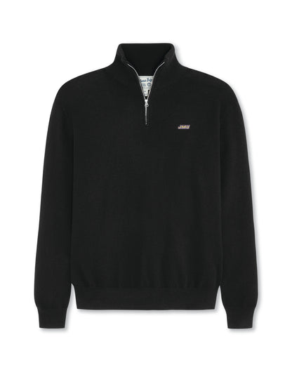 James Madison University Men’s Cashmere ¼ Zip Sweater