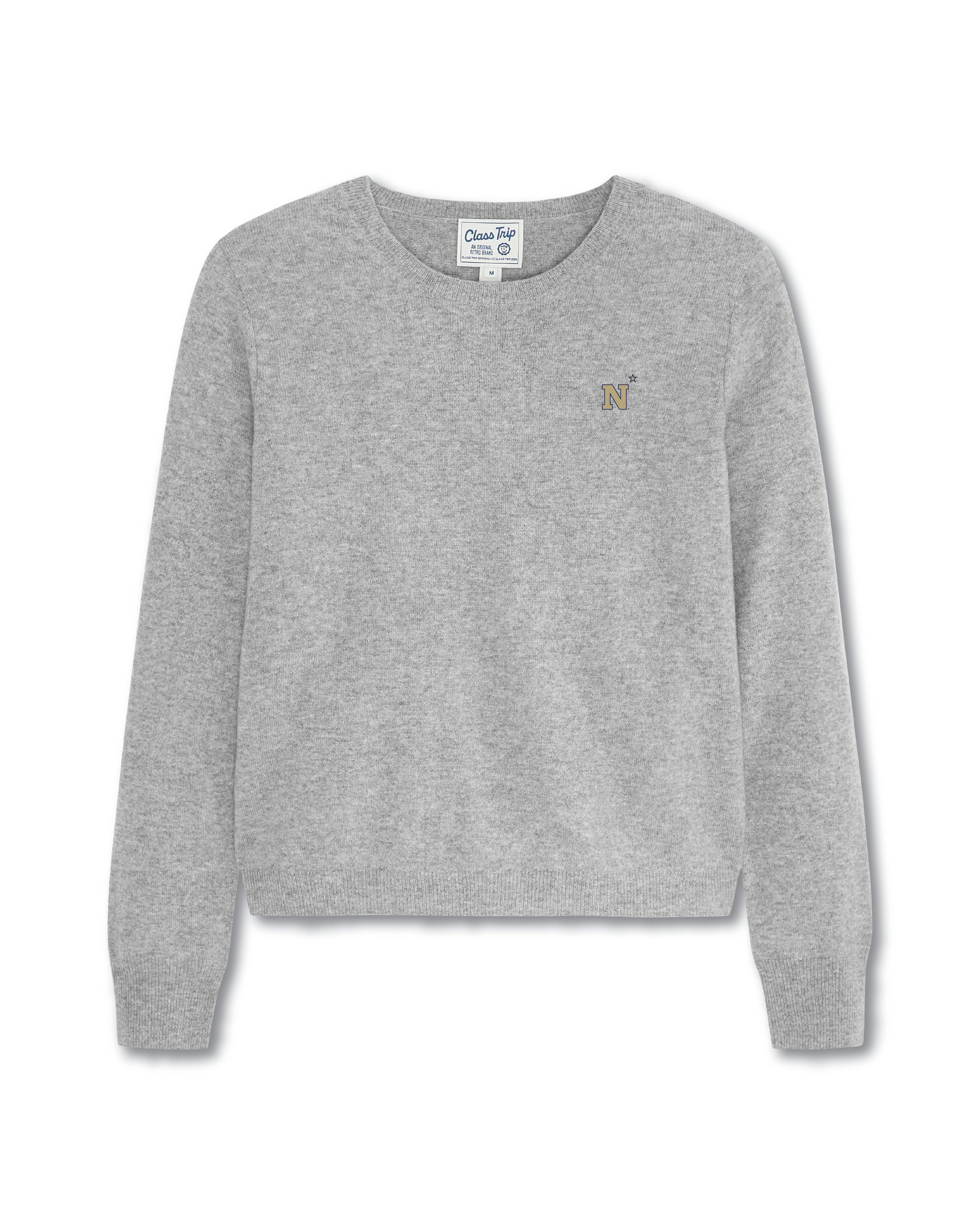 Navy Women’s Cashmere Crewneck Sweater