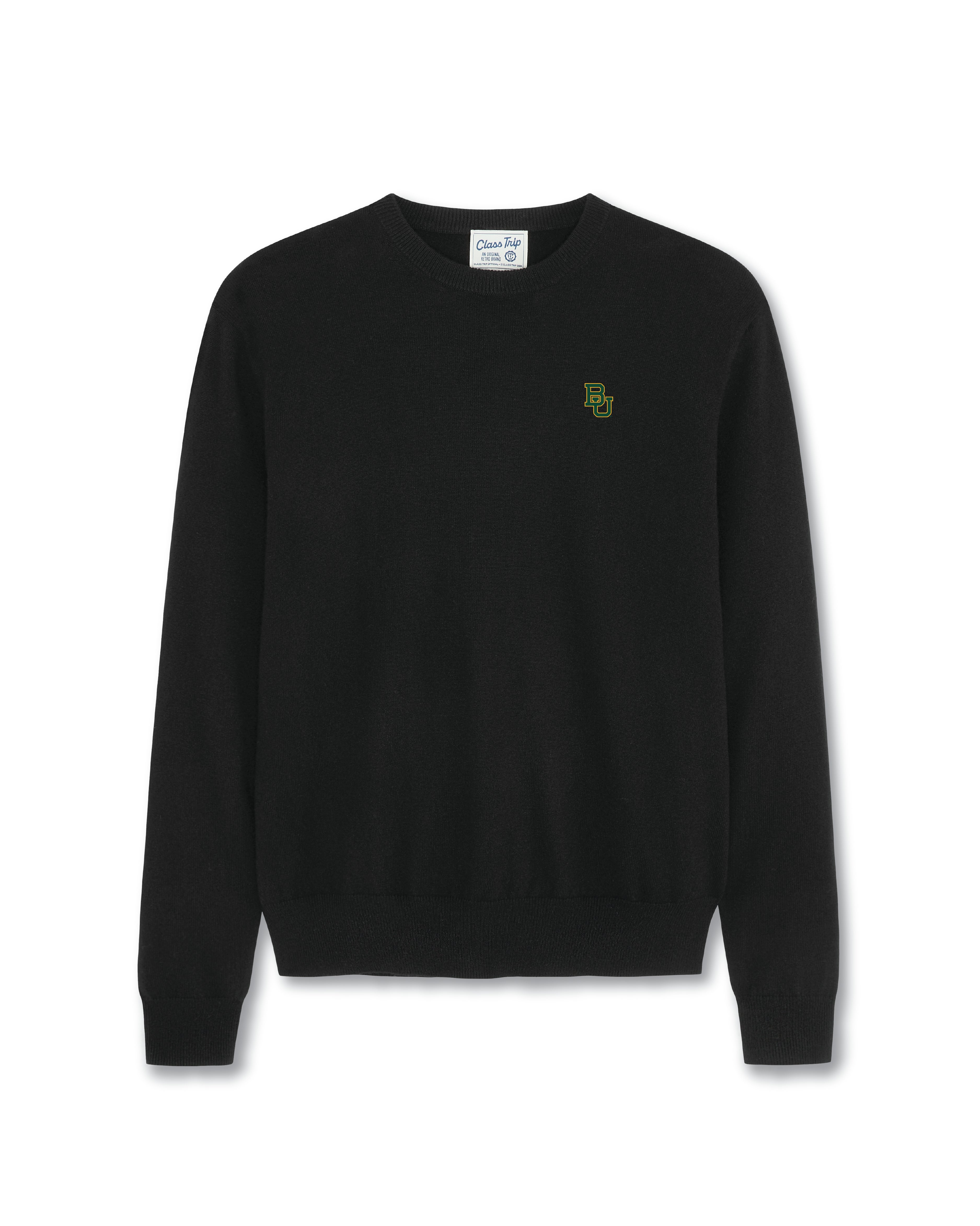 Baylor Women’s Cashmere Crewneck Sweater