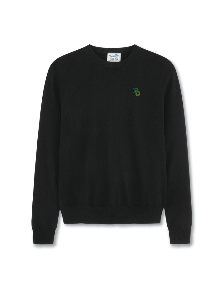 Baylor Women’s Cashmere Crewneck Sweater