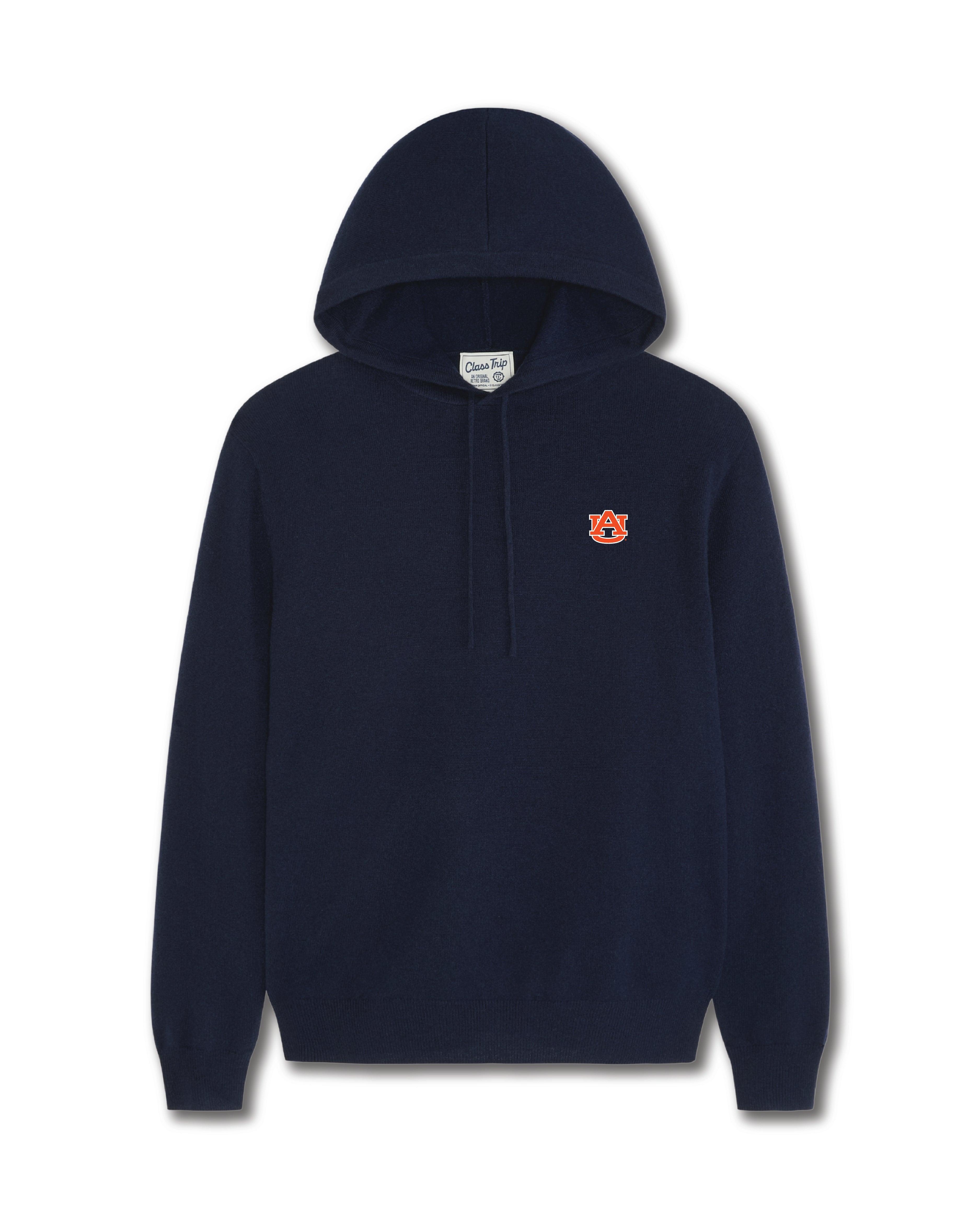 Auburn Men’s Cashmere Pullover Hoodie