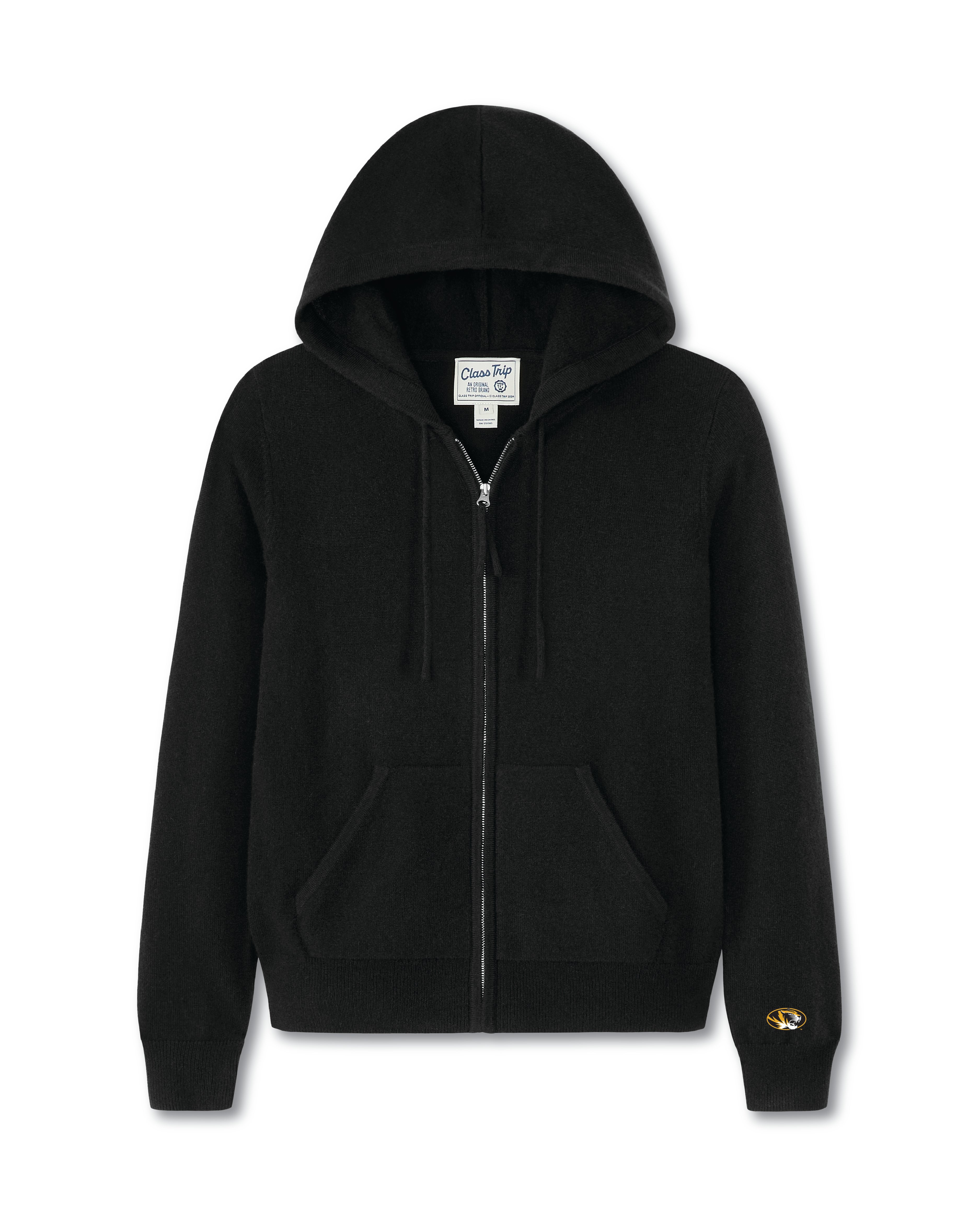 Missouri Women’s Cashmere Full Zip Hoodie Sweater