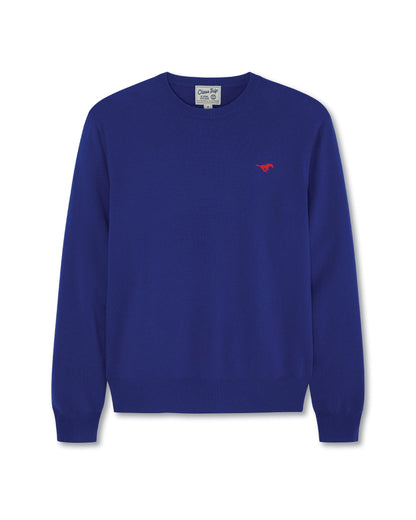 SMU Men’s Cashmere Crewneck Sweater
