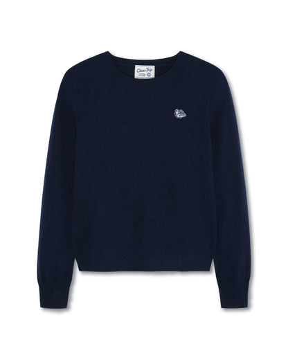 Gonzaga Women’s Cashmere Crewneck Sweater