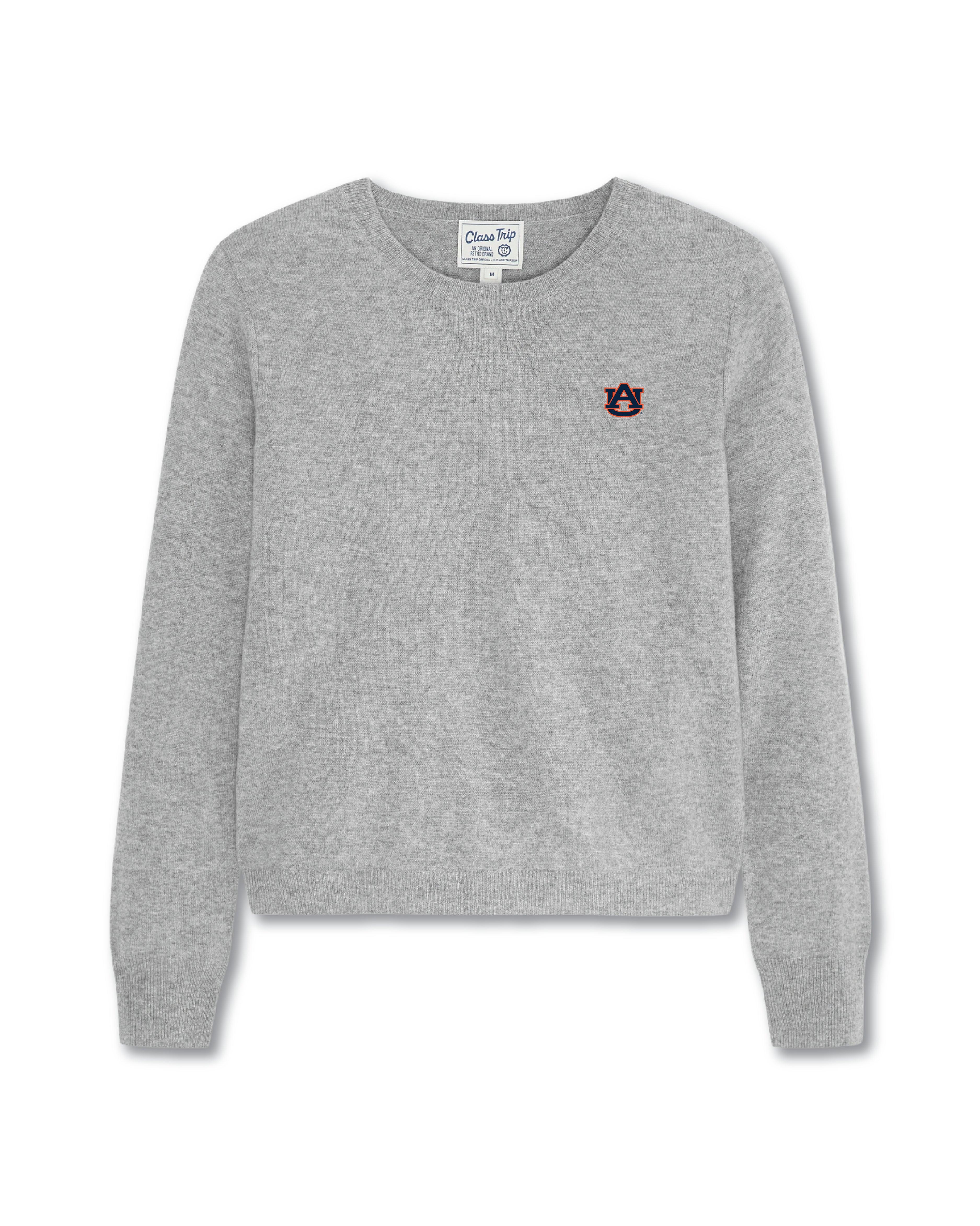 Auburn Women’s Cashmere Crewneck Sweater