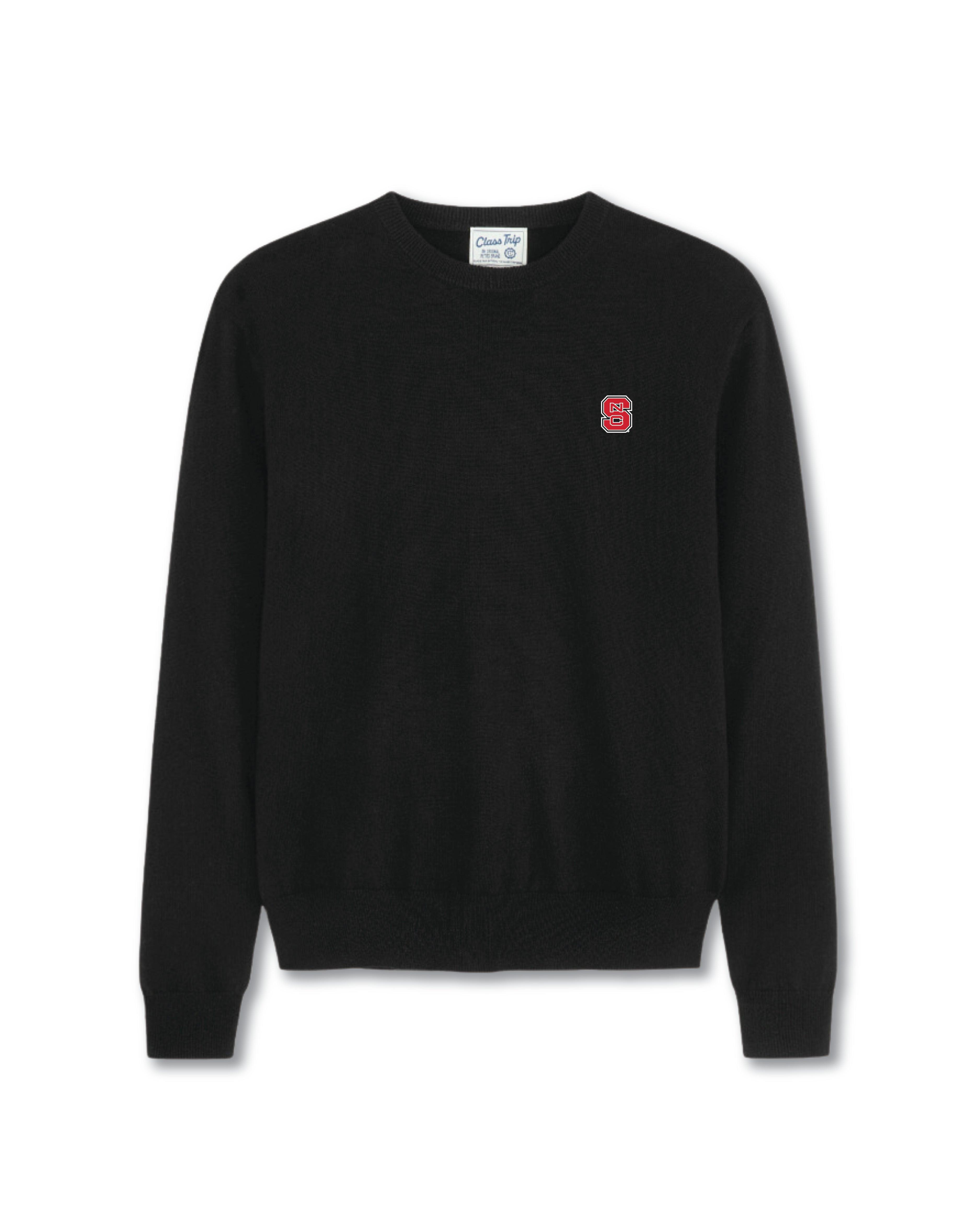 NC State Men’s Cashmere Crewneck Sweater