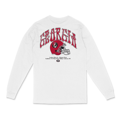 Georgia x Grateful Dead Stealie Helmet Longsleeve Tee