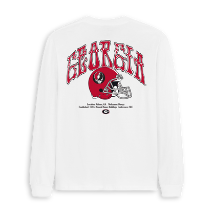 Georgia x Grateful Dead Stealie Helmet Longsleeve Tee