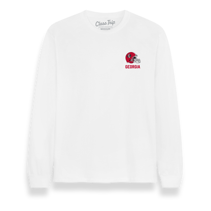 Georgia x Grateful Dead Stealie Helmet Longsleeve Tee