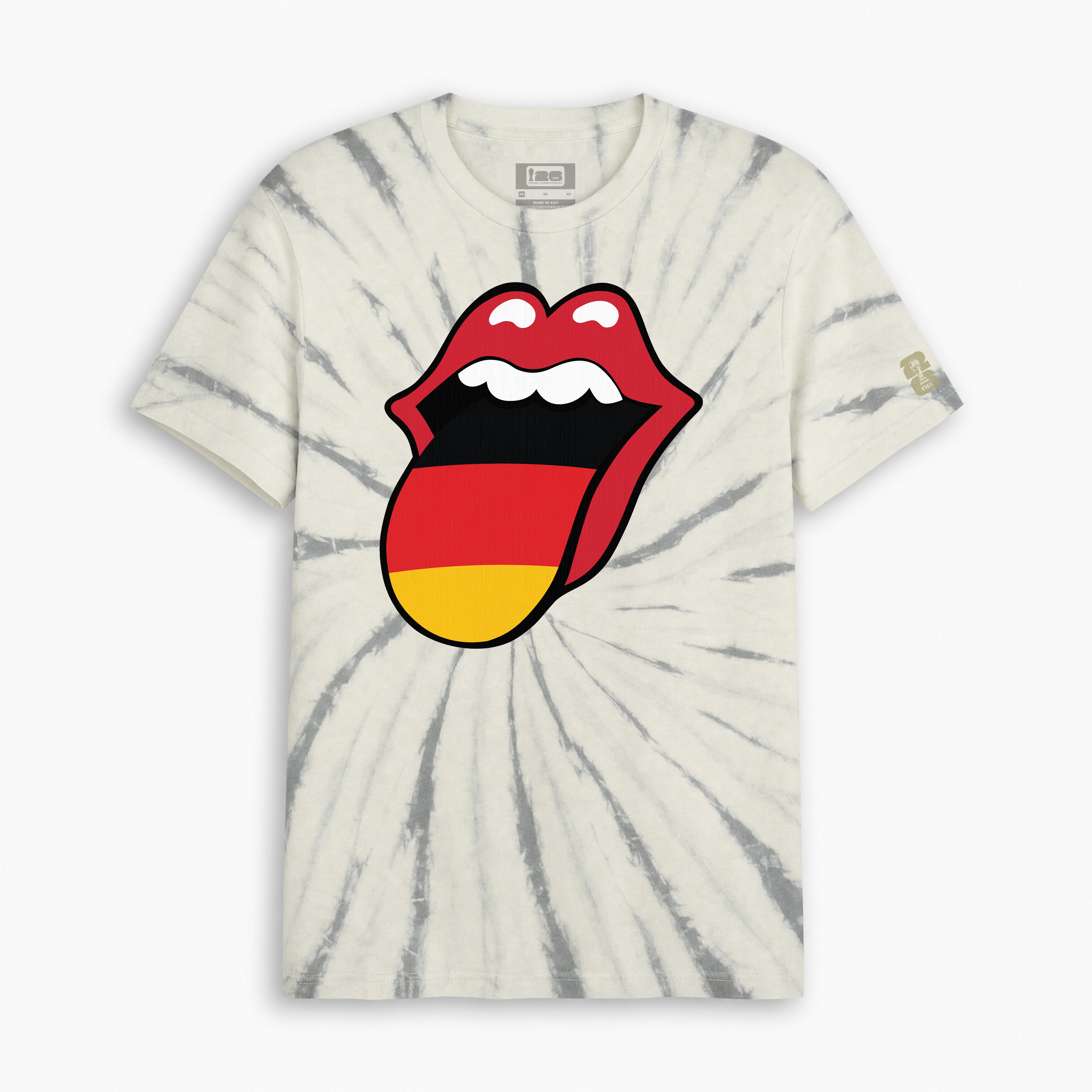 Rolling Stones x FIFA World Cup '26™ Germany Headliner Lick Tie-Dye Tee