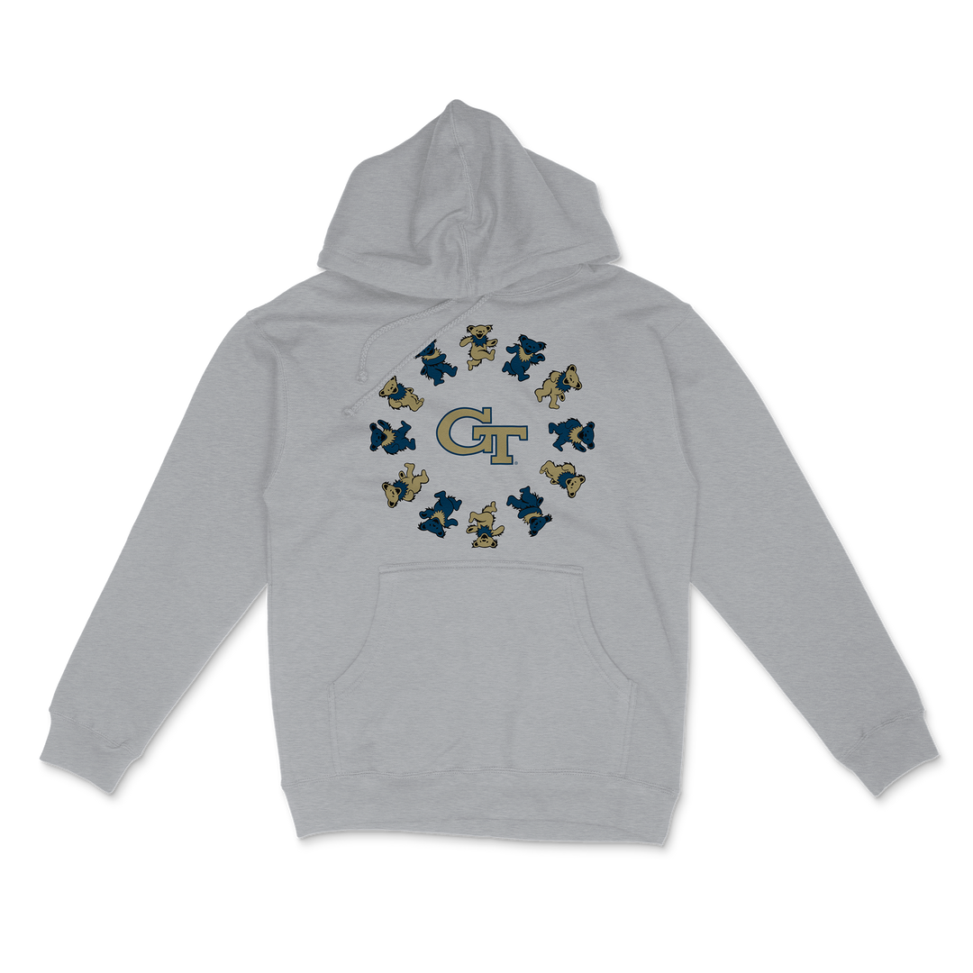 Georgia Tech x Grateful Dead Circle Bears Hoodie
