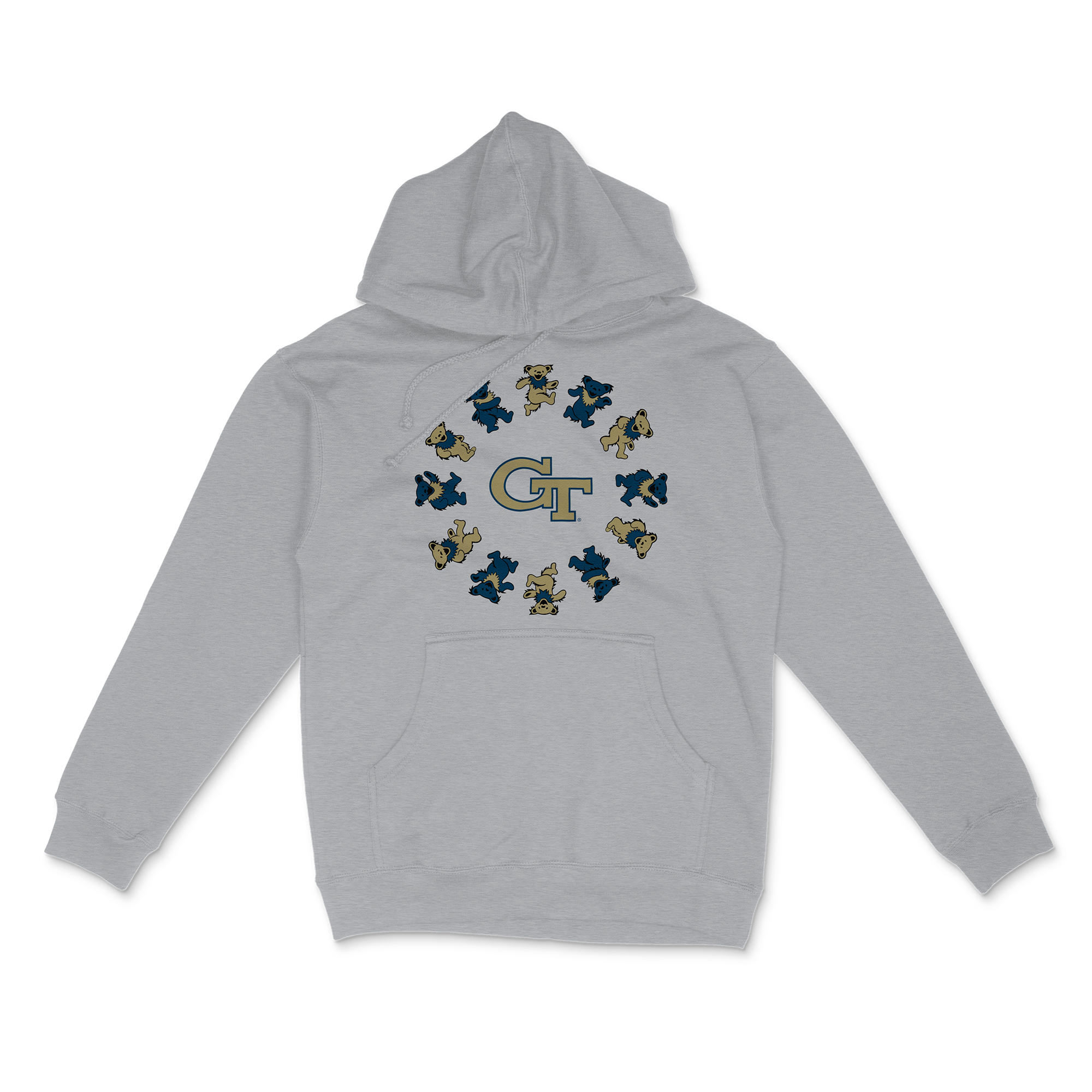 Georgia Tech x Grateful Dead Circle Bears Hoodie