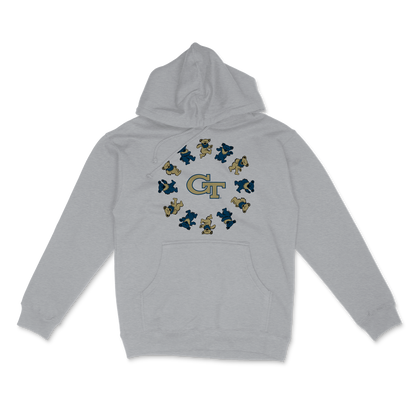 Georgia Tech x Grateful Dead Circle Bears Hoodie