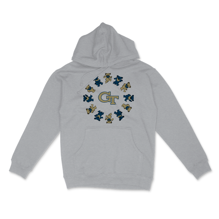 Georgia Tech x Grateful Dead Circle Bears Hoodie