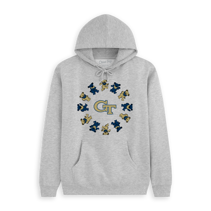 Georgia Tech x Grateful Dead Circle Bears Hoodie