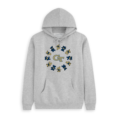 Georgia Tech x Grateful Dead Circle Bears Hoodie