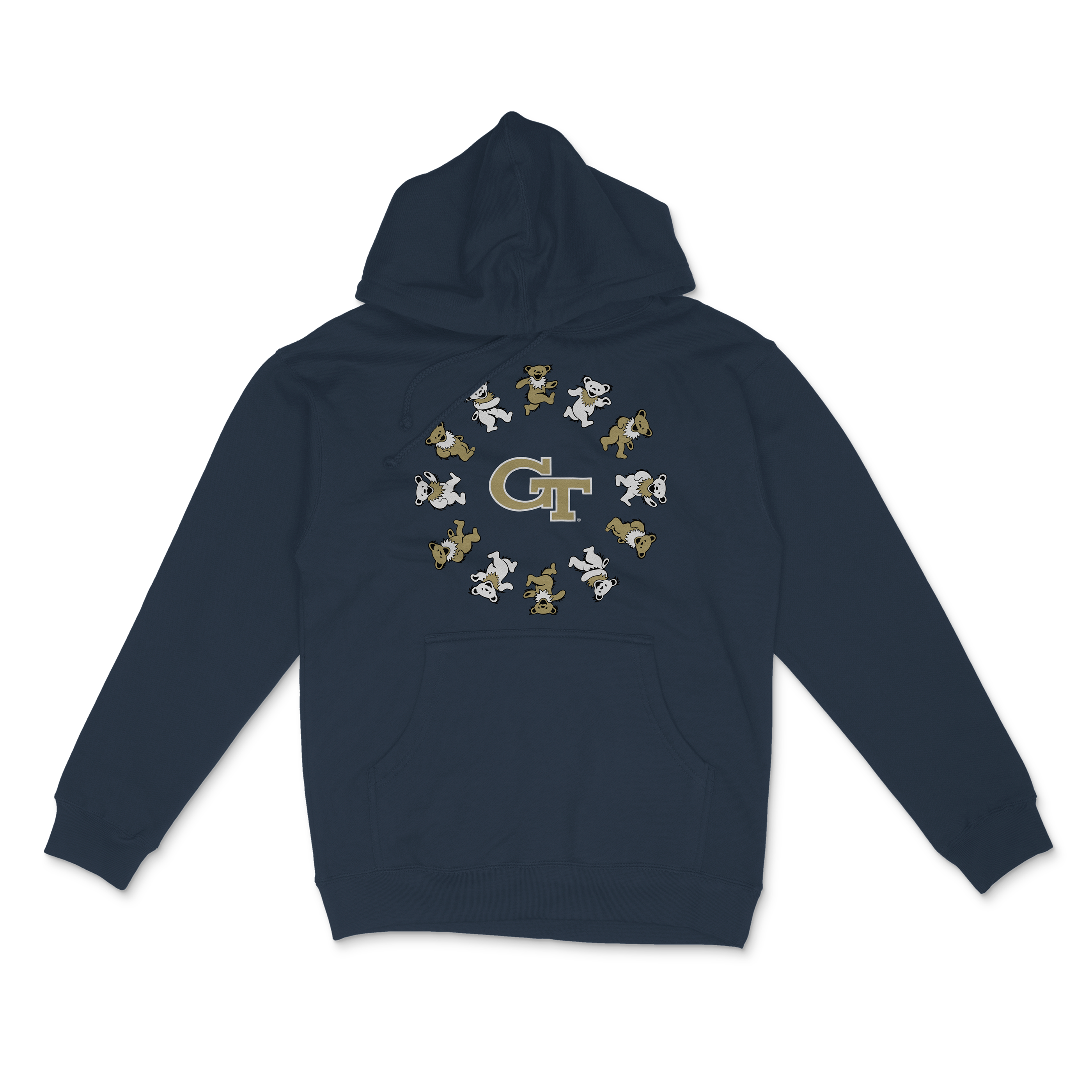 Georgia Tech x Grateful Dead Circle Bears Hoodie