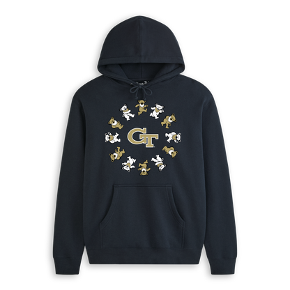 Georgia Tech x Grateful Dead Circle Bears Hoodie