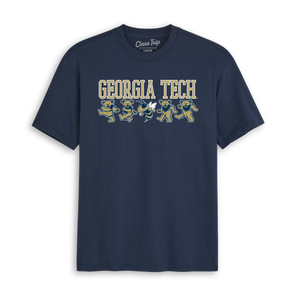 Georgia Tech x Grateful Dead Mascot Bears Tee