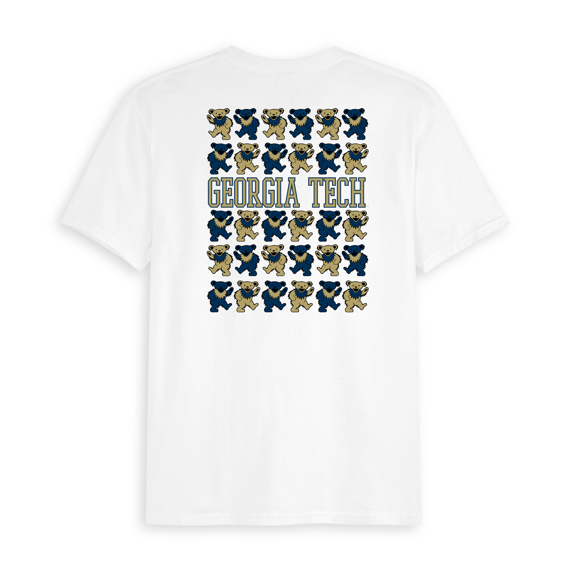 Georgia Tech x Grateful Dead Stacked Bears Tee – Class Trip