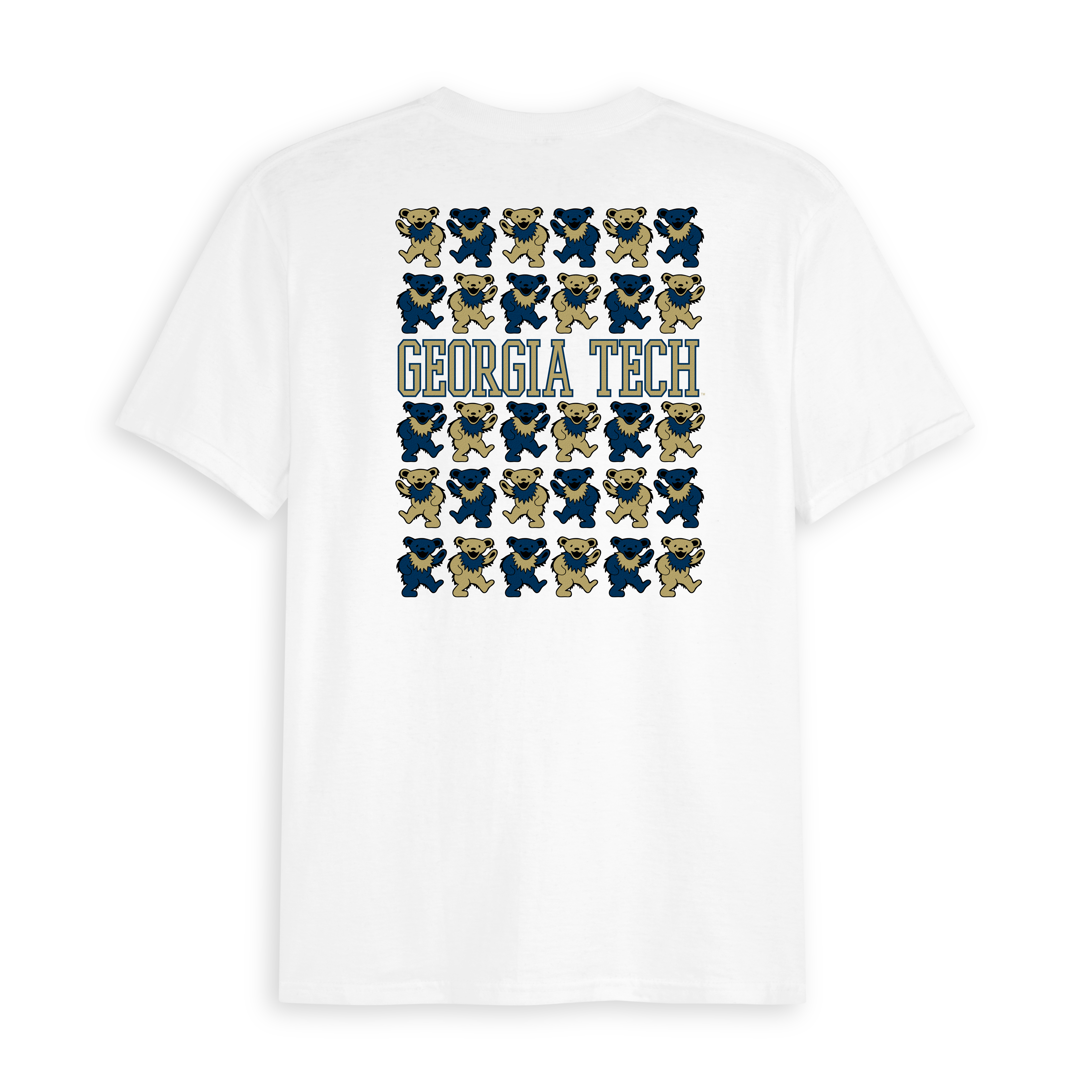 Georgia Tech x Grateful Dead Stacked Bears Tee