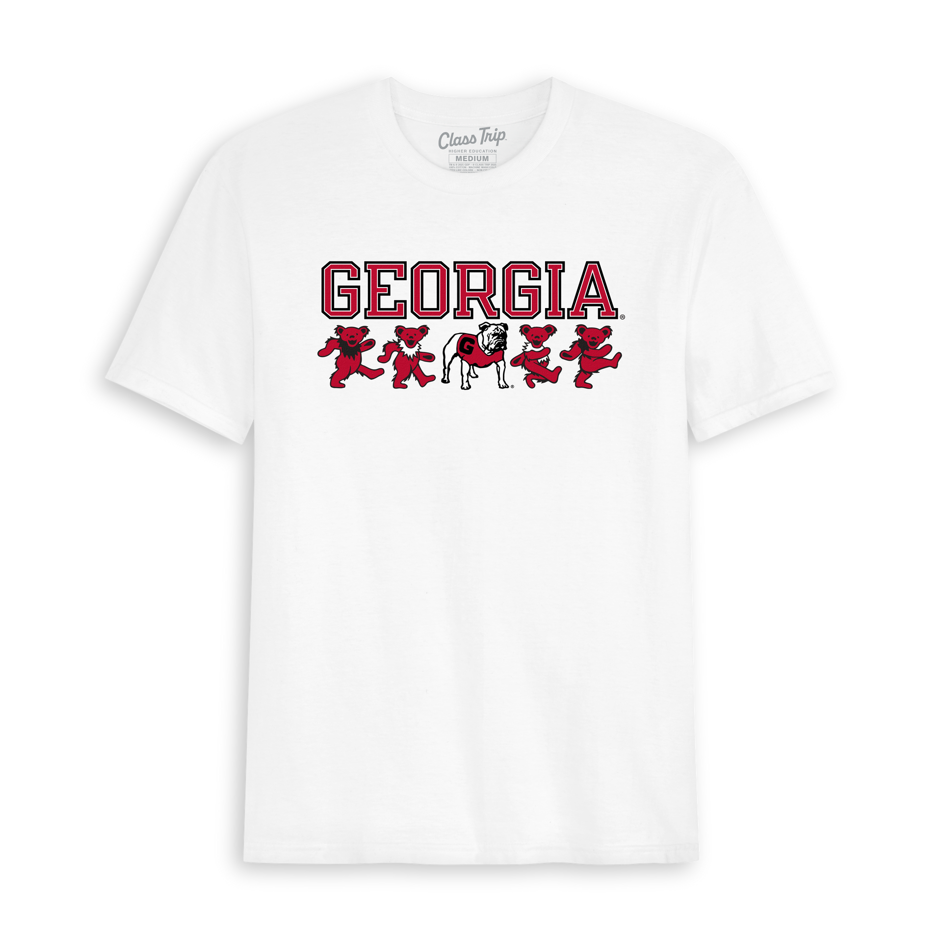 Georgia x Grateful Dead Mascot Dawgs Tee – Class Trip