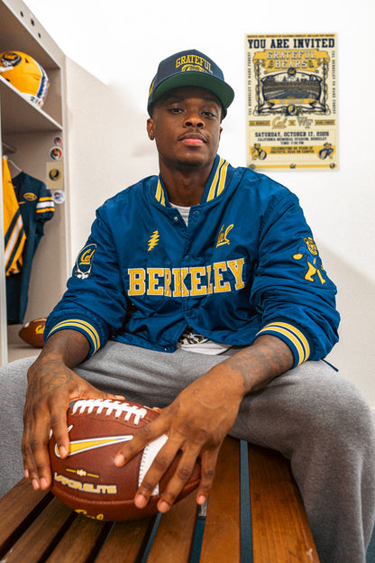 Cal Berkeley x Grateful Bears Coaches Jacket
