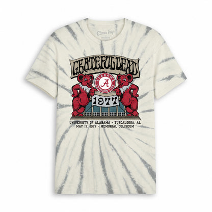 Grateful Dead x Alabama '77 Memorial Coliseum Tie Dye Tee