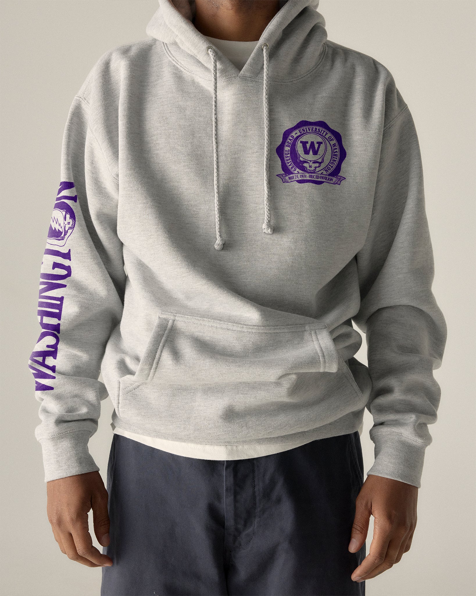 Washington x Grateful Dead '74 HEC ED Steal Your Face Hoodie