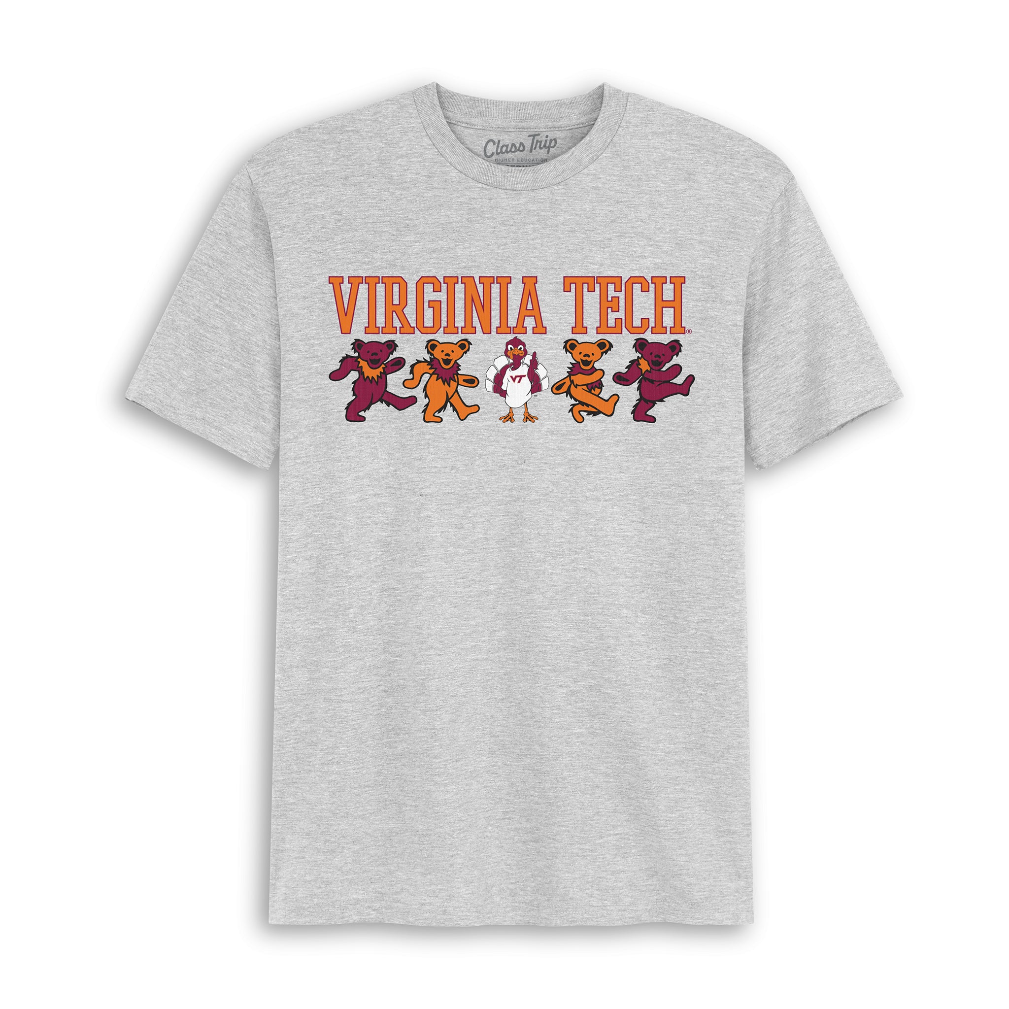 Virginia Tech x Grateful Dead Mascot Bears Tee