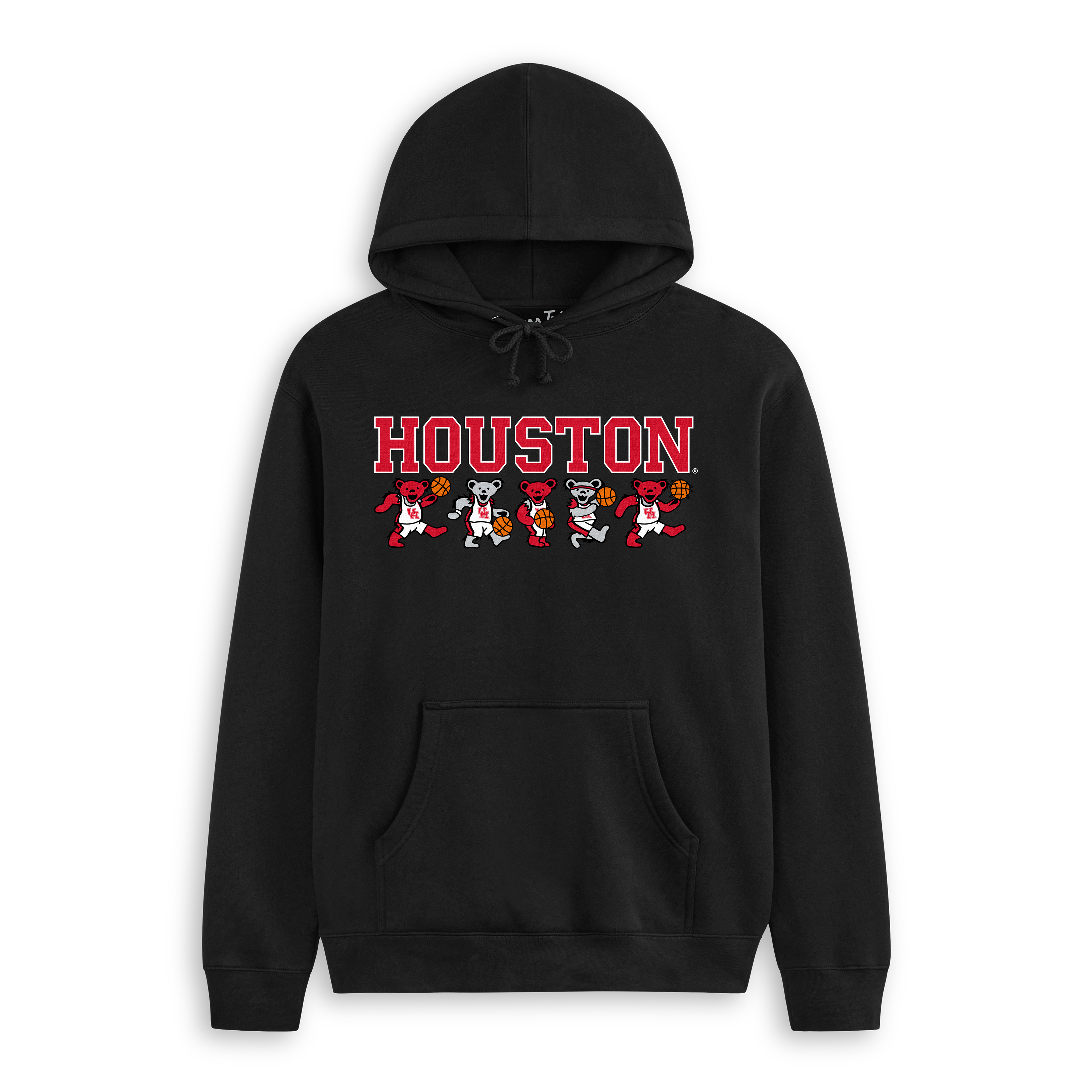 Houston x Grateful Dead Basketball Bears Hoodie