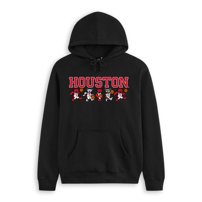 Houston x Grateful Dead Basketball Bears Hoodie