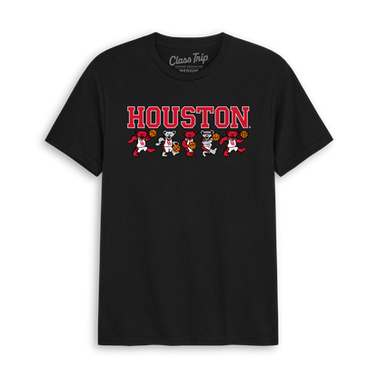 Houston x Grateful Dead Basketball Bears Tee