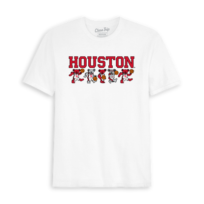 Houston x Grateful Dead Basketball Bears Tee