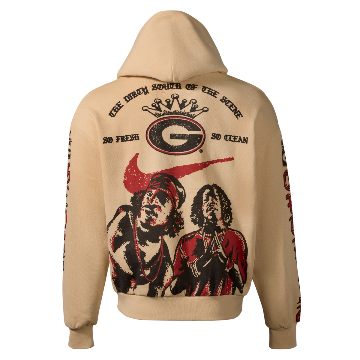 Nike x Class Trip x UGA x Outkast Senior Hoodie in Tan. Class Trip | Higher Education